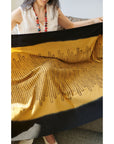 Handwoven Topaz Brown Myrtle Drift Merino Throw