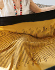 Handwoven Topaz Brown Myrtle Drift Merino Throw
