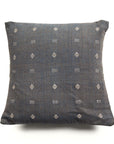 Nira Brown Hand spun Organic Cotton Handloom Pillow