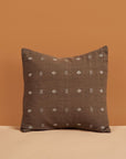 Nira Choco Hand Spun Organic Cotton Handloom Pillow