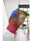 Riverside Multicolor Handwoven Merino Throw Blanket