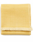 Hay Brown Plush Soft Twill Merino Handwoven Throw