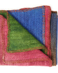 Riverside Multicolor Handwoven Merino Throw Blanket