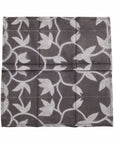 Folio Black Handcrafted Shibori Cotton Table Napkins ( set of 4 )