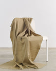 Haze Green Merino Handloom Throw