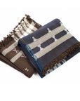 Indie Indigo Handwoven Organic Cotton Throw