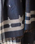 Indie Indigo Handwoven Organic Cotton Throw