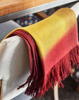 Marigold Merino Ombre Handloom Blanket Scarf