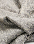 Limestone Gray Soft Cashmere Merino Handloom Scarf