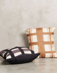 Melo Gold Hand Crafted Shibori Mulberry Silk Pillow