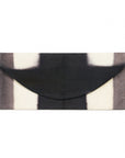 Melo Black Mulberry Silk Shibori Hand Crafted Zero Waste Pouch