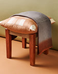 Melo Gold Hand Crafted Shibori Mulberry Silk Pillow