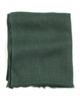 Resin Dark Brown Hand Woven Soft Linen Silk Scarf