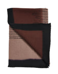 Handwoven Topaz Brown Myrtle Drift Merino Throw