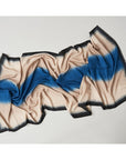 Iris Prussian Blue Cashmere Merino Handwoven Scar
