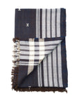 Ebony Brown Organic Cotton Handloom Throw