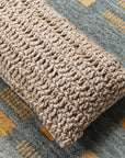 Cider Textured Neutral Brown Large Lumbar Pillow