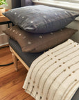 Nira Indigo Hand Spun Organic Cotton Handloom Pillow Cover