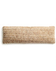 Cider Textured Neutral Brown Large Lumbar Pillow
