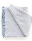 Boro Blue Handwoven Merino Throw