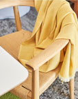 Dandelion Yellow Handloom Merino Light Weight Throw
