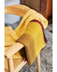 Dandelion Yellow Handloom Merino Light Weight Throw