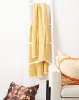 Dandelion Yellow Handloom Merino Light Weight Throw