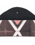 Tisa Black Pink Cotton Shibori Hand Crafted Envelope Pouch