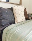 Nira Indigo Hand Spun Organic Cotton Handloom Pillow Cover