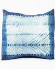 Ara Indigo Hand Crafted Shibori Print Mulberry Silk Pillow