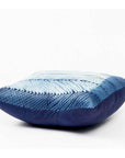 Ara Indigo Hand Crafted Shibori Print Mulberry Silk Pillow