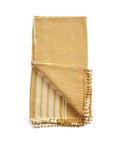 Reyti Ochre Handspun Organic Cotton Handloom Throw
