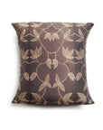Folio Ebony Handcrafted Shibori Mulberry Silk Pillow