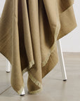 Haze Green Merino Handloom Throw