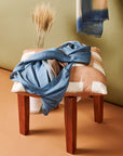 Mahogany Sky Soft Linen Silk Handloom Scarf