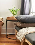 Nira Indigo Hand Spun Organic Cotton Handloom Pillow Cover