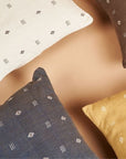 Nira White Hand Spun Organic Cotton Handloom Pillow