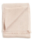 Oat Beige Neutral Hand Woven Soft Linen Silk Scarf