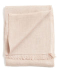 Jute Cream Hand Woven Soft Linen Silk Scarf