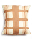 Melo Gold Hand Crafted Shibori Mulberry Silk Pillow