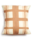 Melo Gold Hand Crafted Shibori Mulberry Silk Pillow