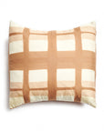 Melo Gold Hand Crafted Shibori Mulberry Silk Pillow