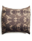Folio Black Handcrafted Shibori Mulberry Silk Pillow Cover