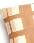 Melo Gold Hand Crafted Shibori Mulberry Silk Pillow