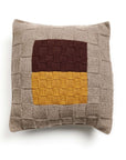 Andes Topaz Hand Knitted Andes Wool Pillow