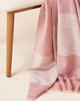 Rosa Plush Maroon Plush Merino Queen Bedspread / Large Throw