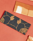 Folio Indigo Shibori Print Zero Waste Cotton Envelope Pouch