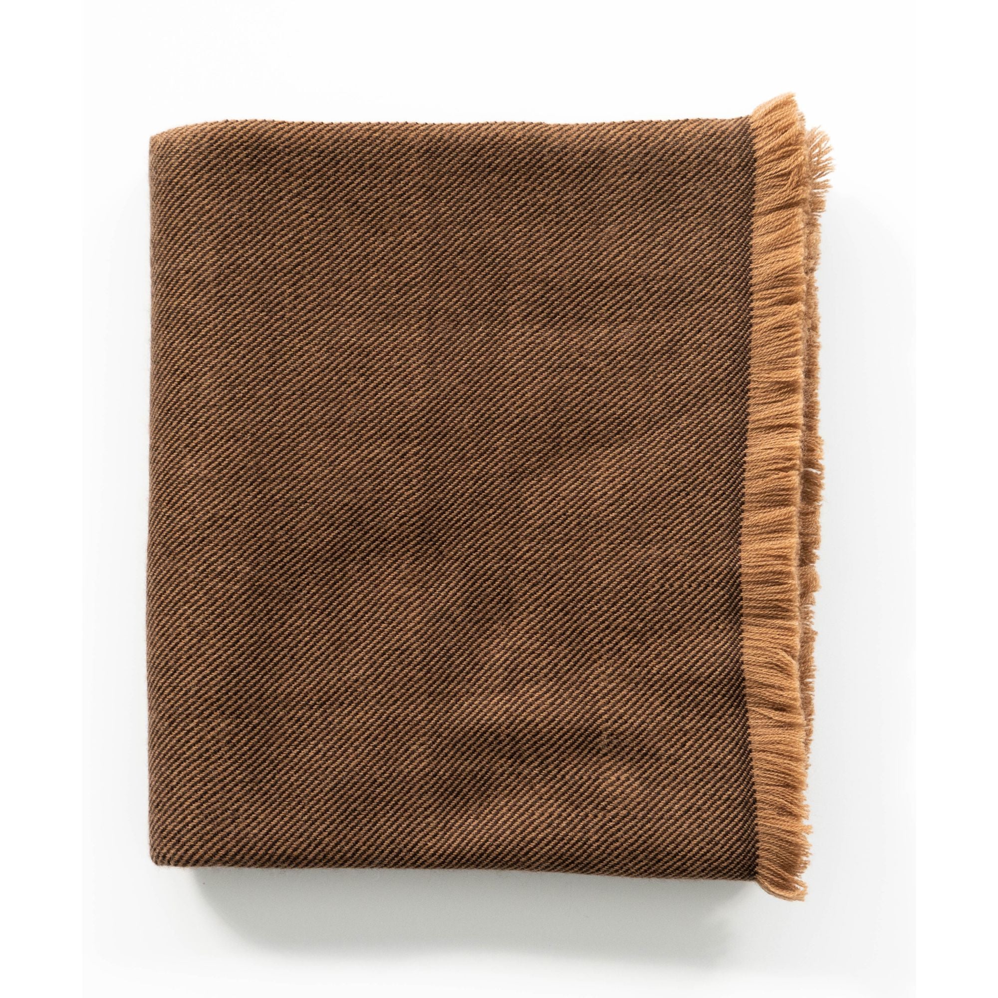 Haze Green Handwoven Merino Wool Throw Blanket