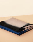 Iris Prussian Blue Cashmere Merino Handwoven Scar