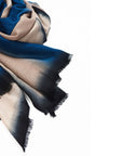 Iris Prussian Blue Cashmere Merino Handwoven Scar